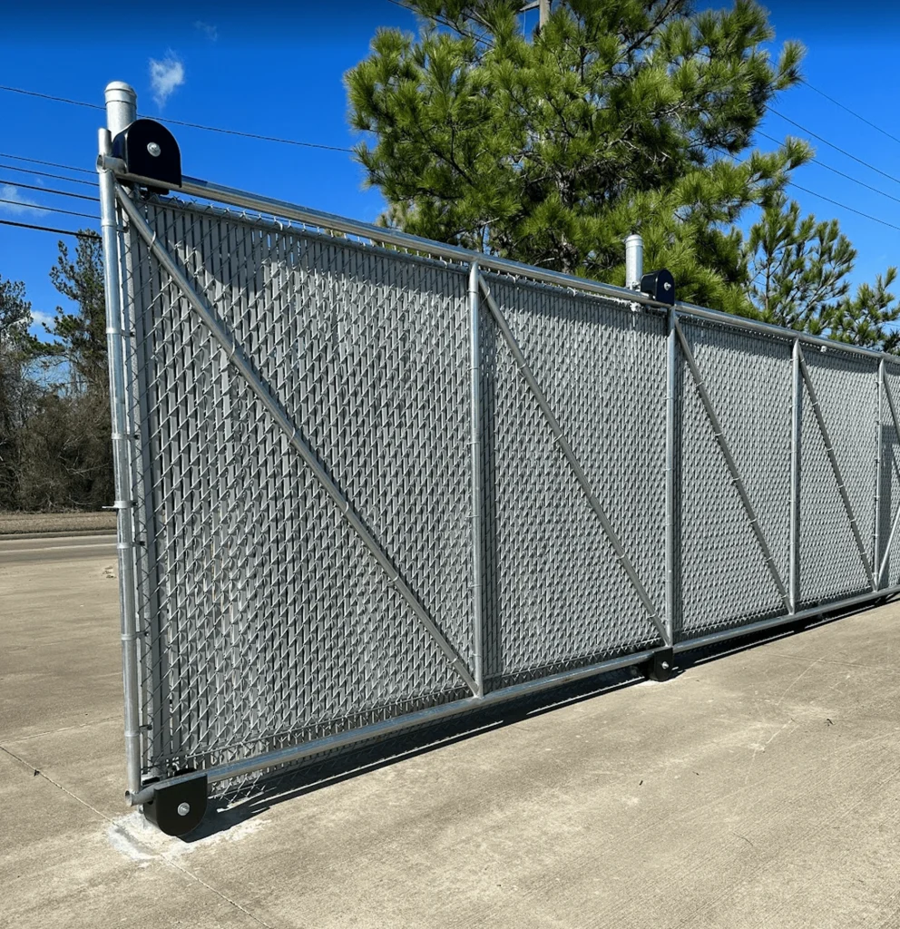 Chain Link Fencing Fencing in Houston, TX | Griffin Fence Commercial Access Control