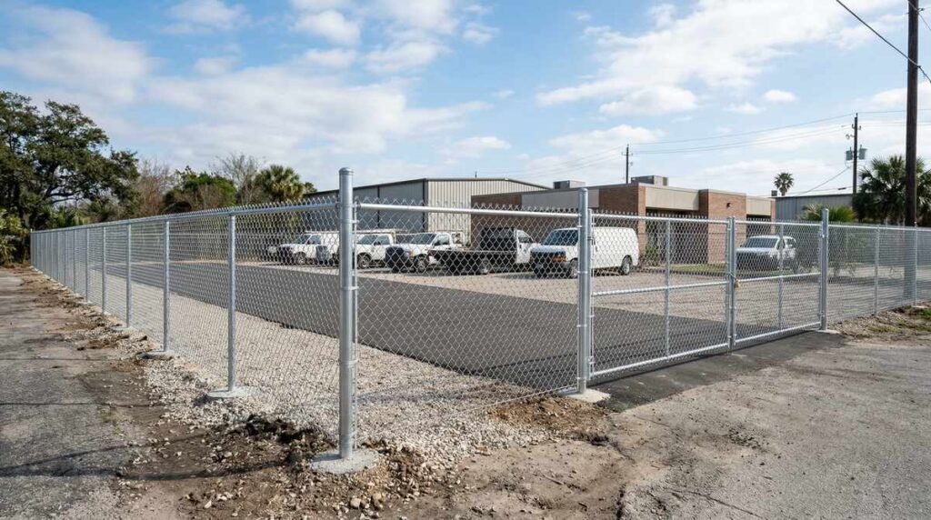 chain link fence installation near me - Griffin Fence Houston TX