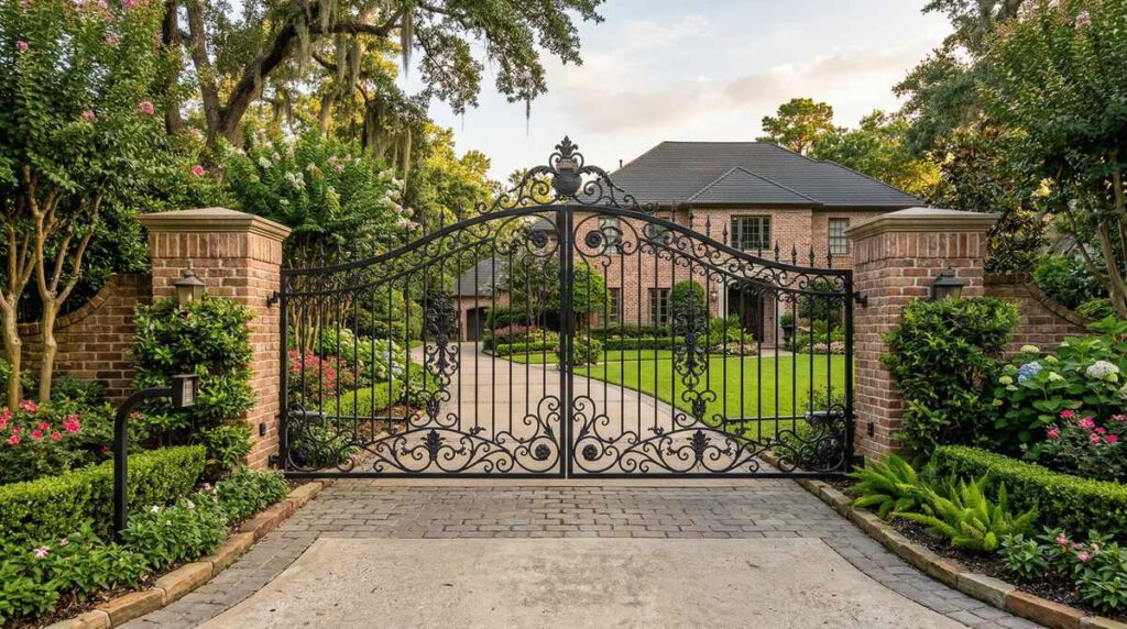 iron gates Houston - Griffin Fence Houston TX