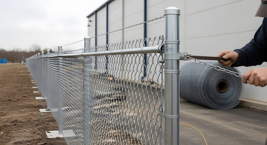 Fence Installation For Industrial Sites Houston, TX Top Fence Installation Company In Houston TX | Griffin Fence
